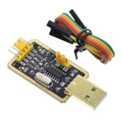 Conversor USB a Serial TTL RS232 CH340G con cables