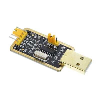 Conversor USB a Serial TTL RS232 CH340G con cables - Image 2