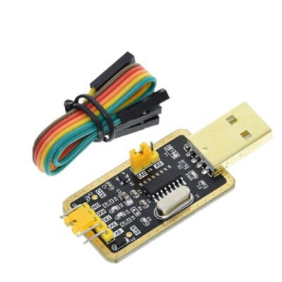 Conversor USB a Serial TTL RS232 CH340G con cables - Image 3