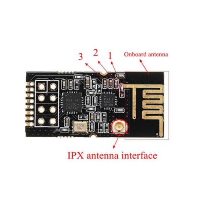 Módulo Transceptor RF GT-24 nRF24L01+ PA+LNA 2.4 Ghz - Image 4