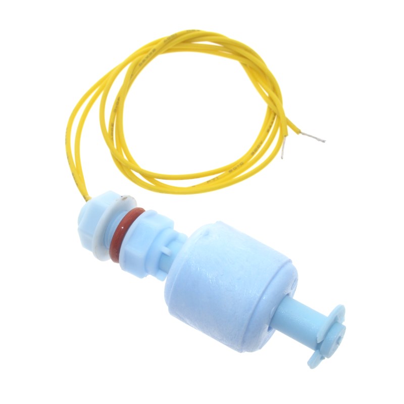 1PCS Sensor de Nivel de Agua de Piscina Interruptor de Flotador Vertical Sensor de Agua Azul