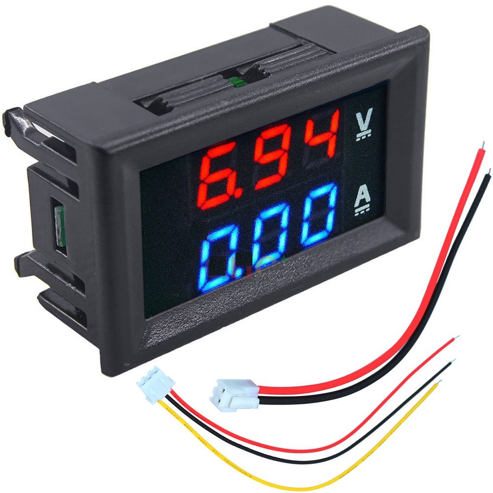 Voltímetro Amperimetro Digital Dc 0-100v 10a – ELECTROIMPORTA