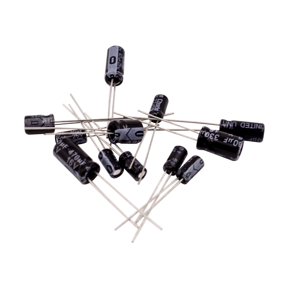 Kit Paquete de 120 Condensadores Electrolíticos - Electronilab