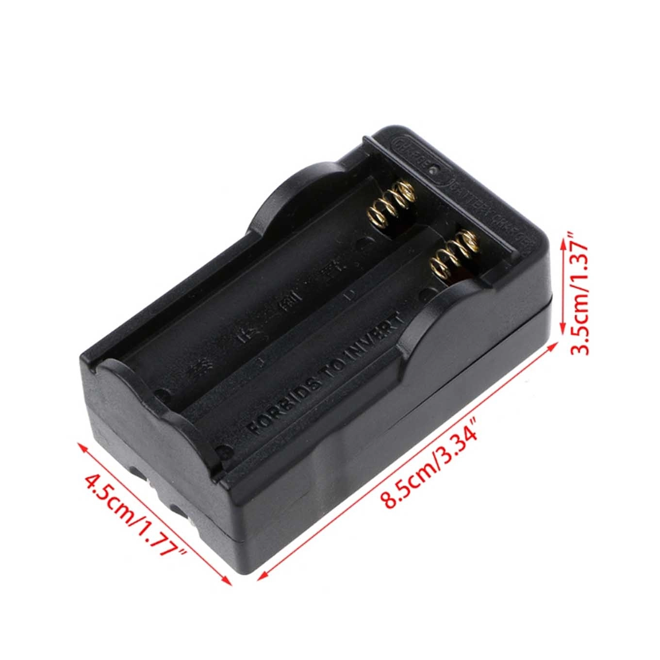Cargador de Baterías LiPo Doble 18650 - Electronilab