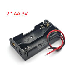 POPESQ® - PORTAPILAS Porta Pilas/Battery Holder 4 x AAA (R3) Battery  Socket/Soporte para baterías #A1776 : : Electrónica