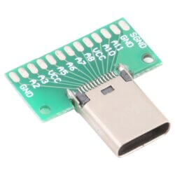 Conector USB C DIY Hembra