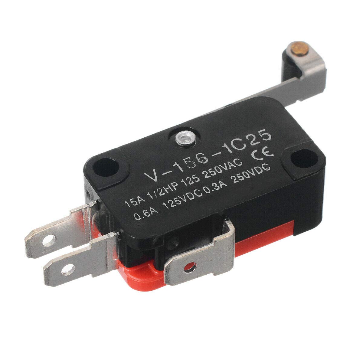 Paquete de 2-3 V-156-1C25 Micro interruptor de límite de palanca