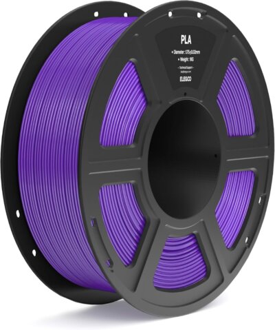 Filamento 3D PLA 1.75 mm ELEGOO 1Kg Color Morado
