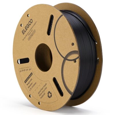 Filamento 3D PLA 1.75 mm ELEGOO 1Kg Color Negro