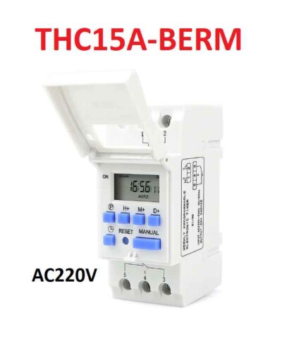 Temporizador Programable Con Pantalla LCD Digital THC15A 110VAC - Image 3