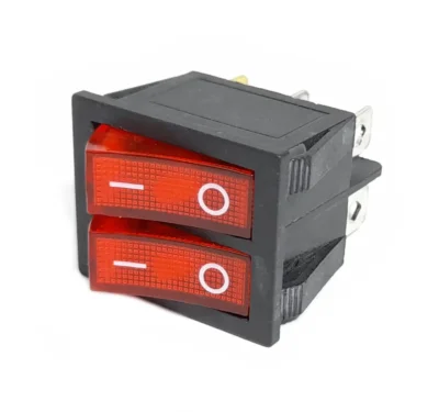 Interruptor Basculante KCD8 15A/250V 6 Pines Doble Fila - Image 2