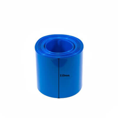 Tubo Termorretráctil PVC 1 Metro para Baterías - 110mm de Ancho