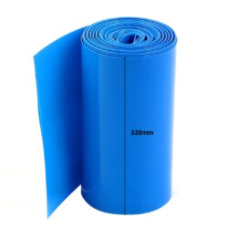 Tubo Termorretráctil PVC 1 Metro para Baterías - 320mm de Ancho