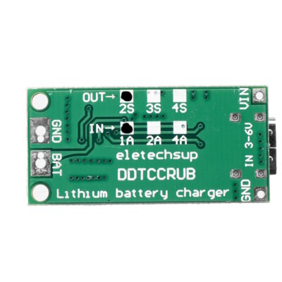Módulo de Carga USB Tipo C 2S 1A 8.4V para Baterías de Litio - Image 3