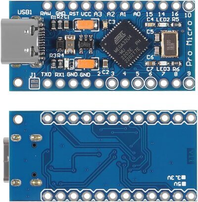 Arduino Pro Micro ATmega32U4 USB C – 5V/16MHz - Image 4